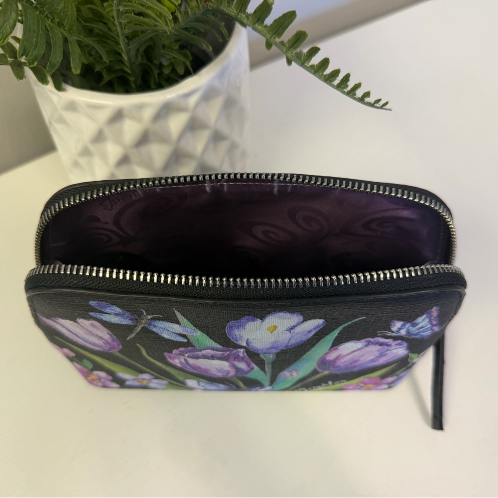 Brighton Black Floral Women's Bag - Picture 6 of 8